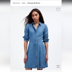 Madewell Seamed Mini Dress Airy Denim Edition Size 10 Ramey Wash